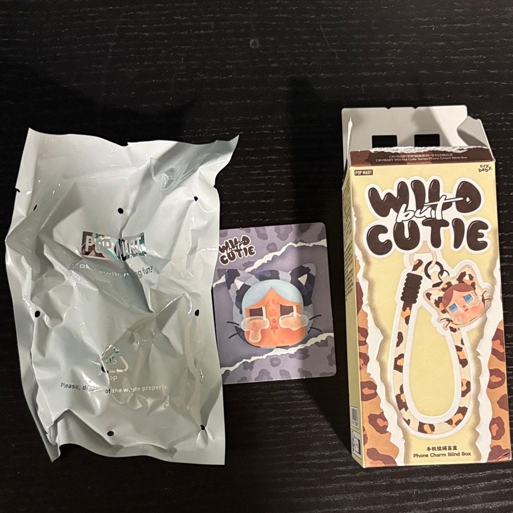 Wild But Cutie Phone Charm Blind Box